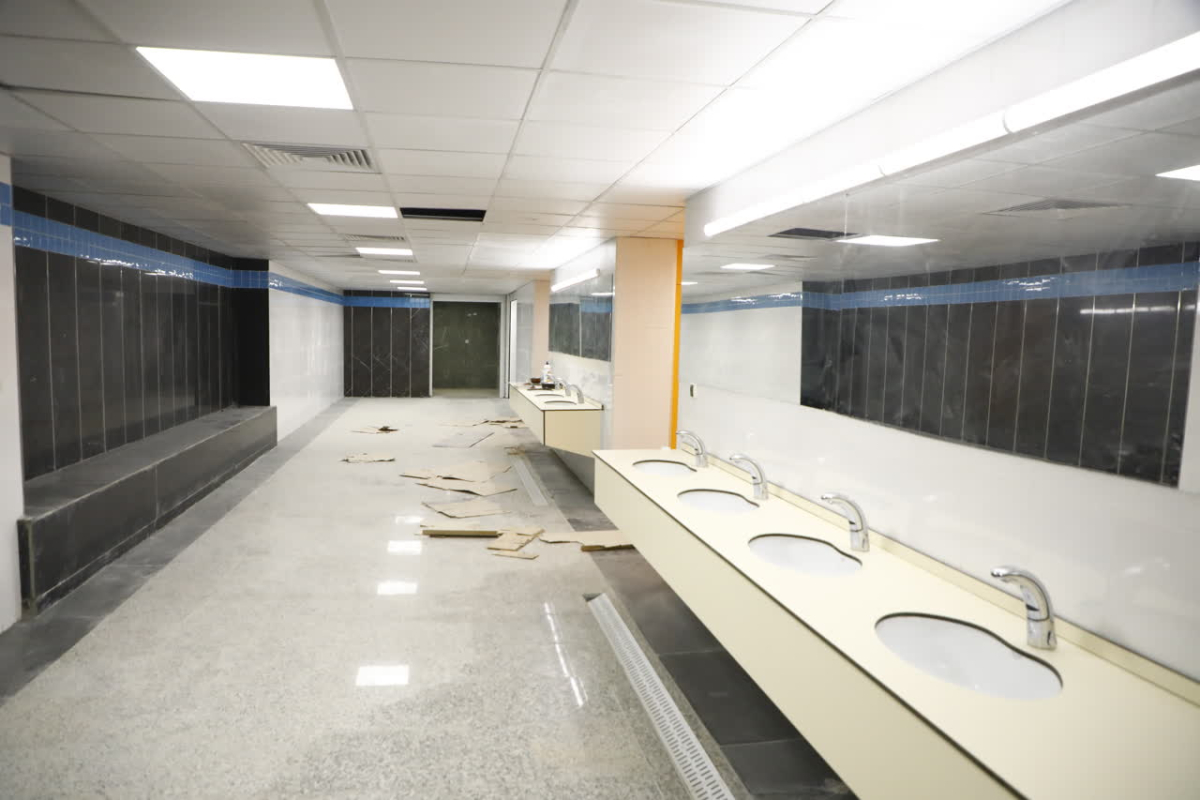 پروژه سرویس‌های بهداشتی بازار شمسه به پایان نزدیک شد؛ ۳۱۰ چشمه سرویس و ۱۷۰ حمام آماده استفاده زائران حرم بانوی کرامت